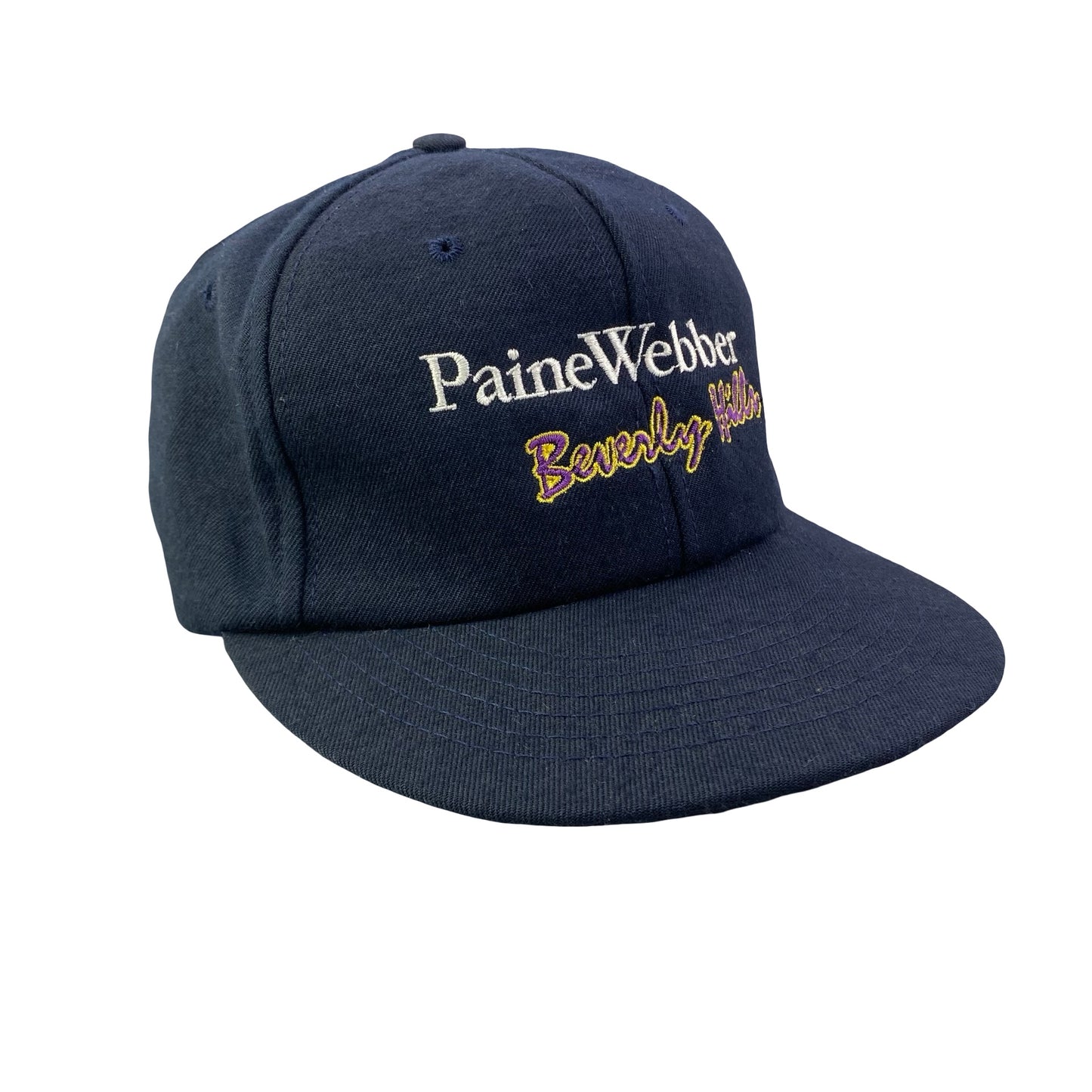 Vintage Paine Webber Beverly Hills Hat - A