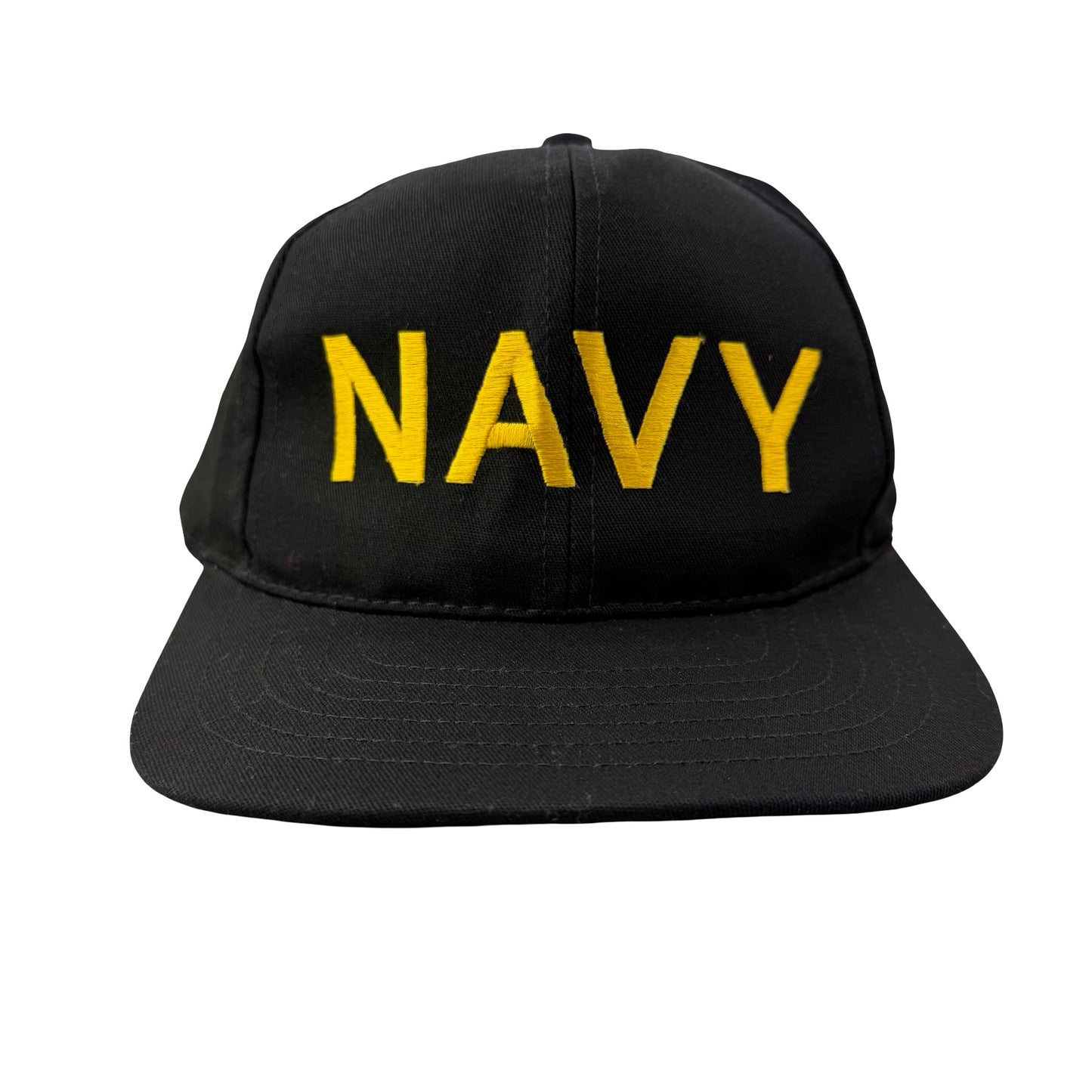Vintage US Navy Black Hat