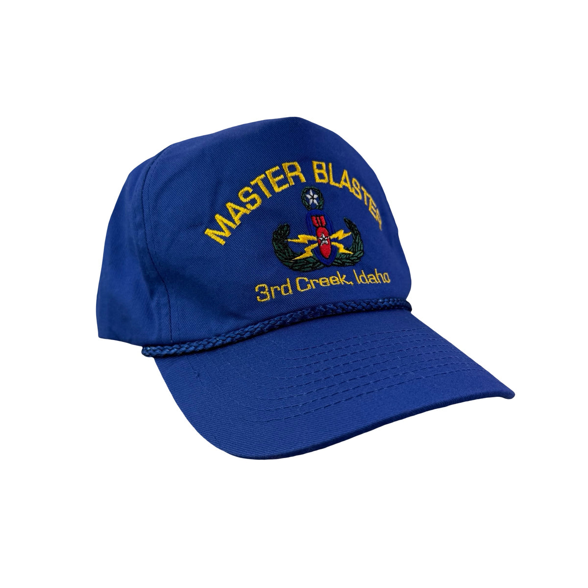 Vintage 90s Master Blaster 3rd Creek Idaho EOD Hat