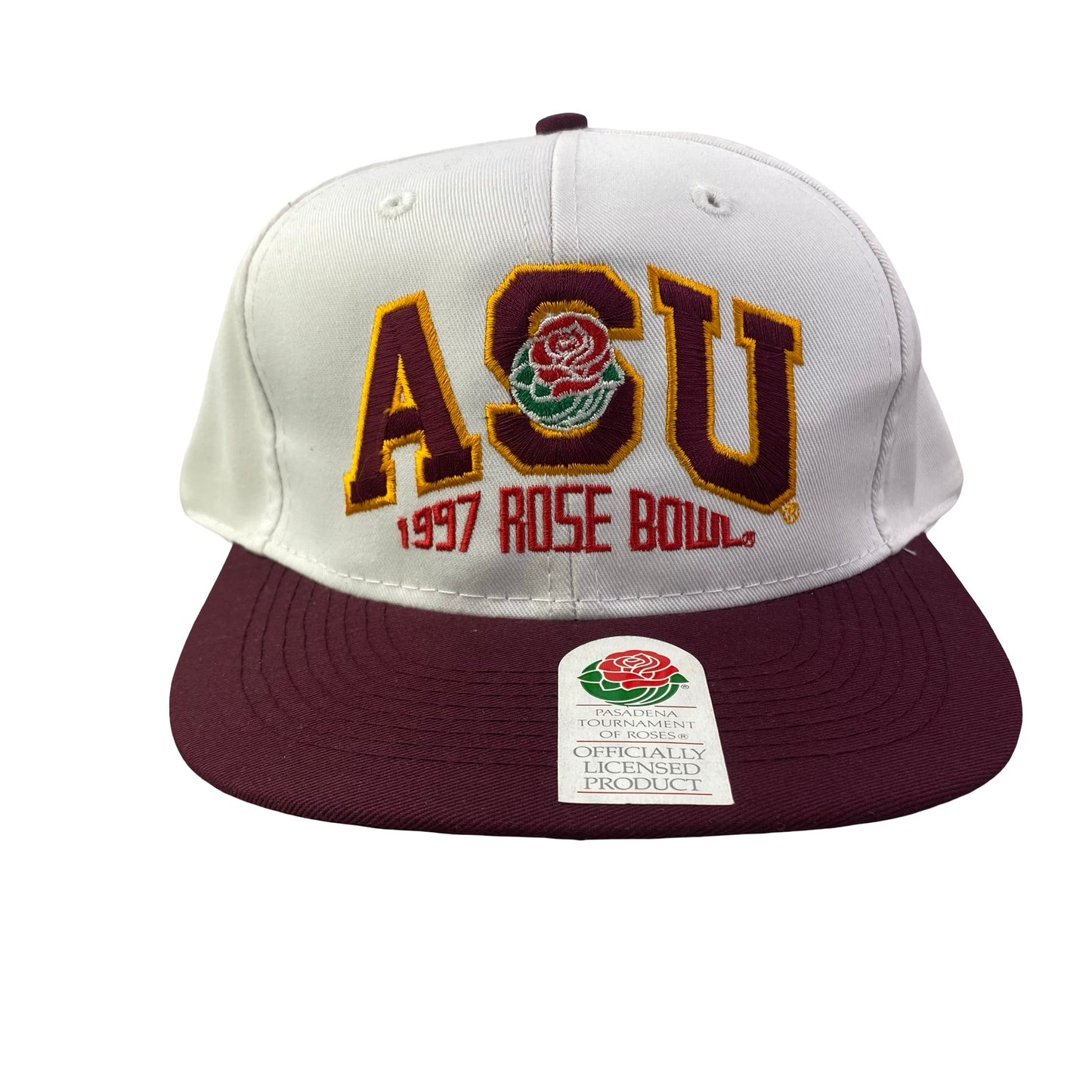 Vintage 90s 1997 Arizona St Sun Devils (ASU) Rose Bowl College Football Hat