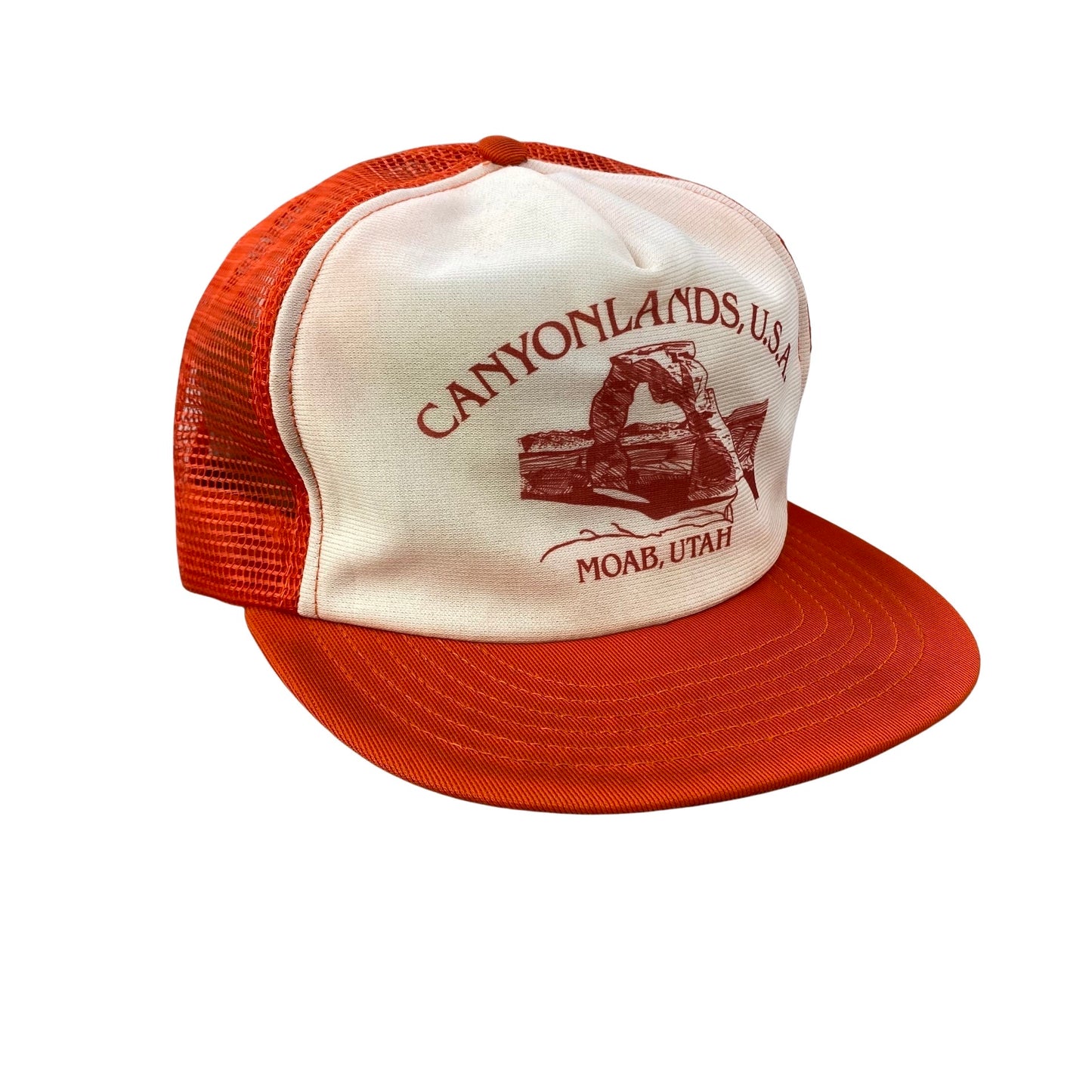 Vintage Canyon Lands USA Moab Utah Trucker Hat