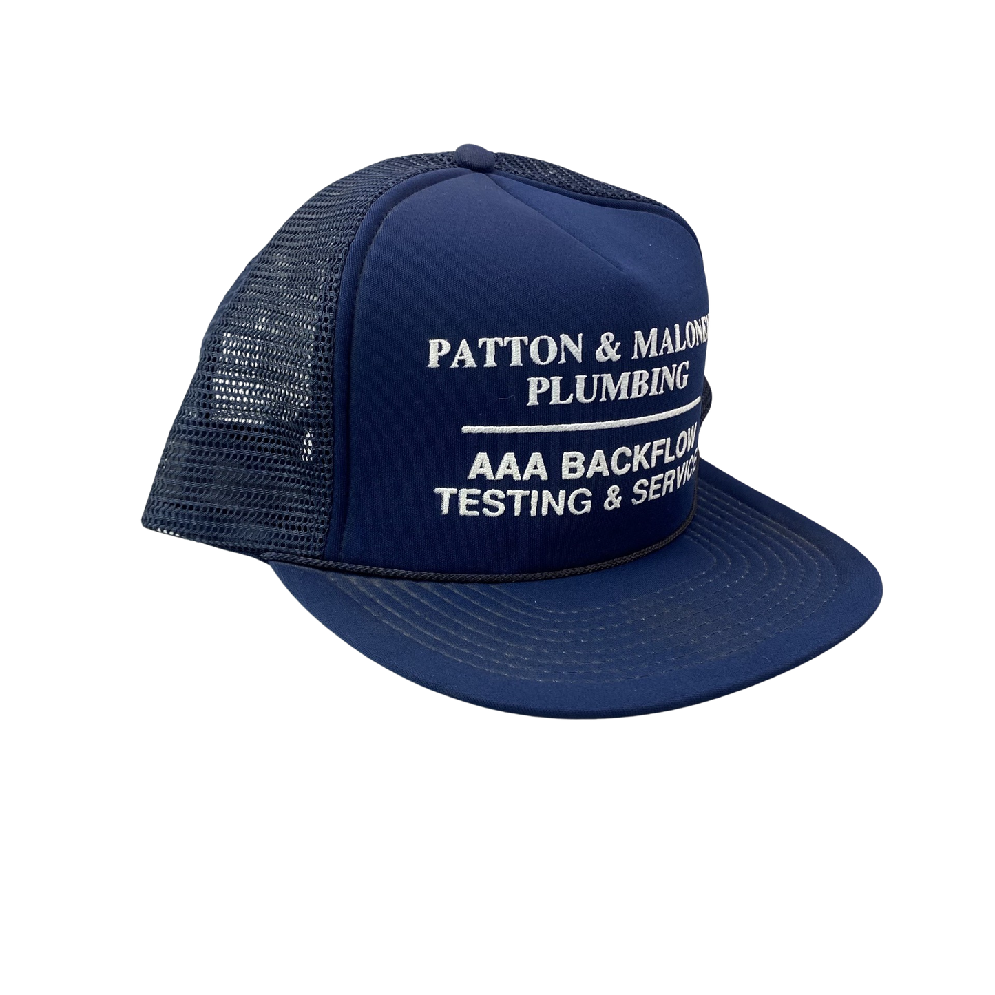 Vintage Trucker Hat - Patton and Maloney Plumbing - B