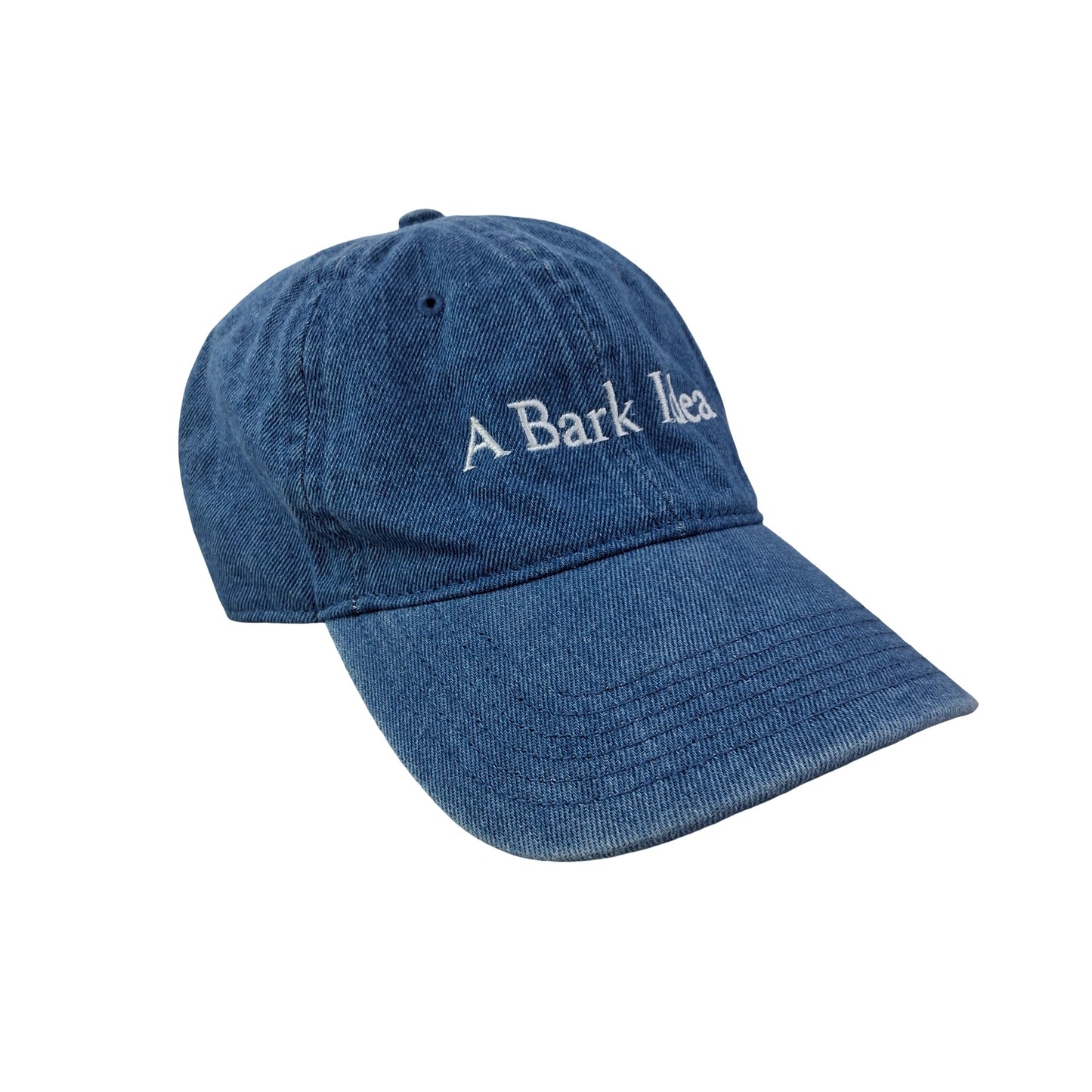 Vintage Bark Idea Dog Denim Hat