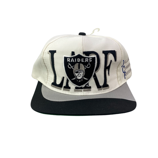 Vintage 80s Los Angeles (LA) Raiders LARF Eastport Error Hat