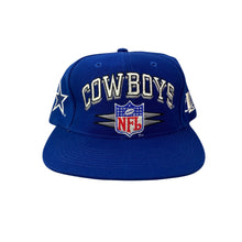 Load image into Gallery viewer, Vintage 90s Dallas Cowboys Football Diamond Logo Athletic Snapback Hat
