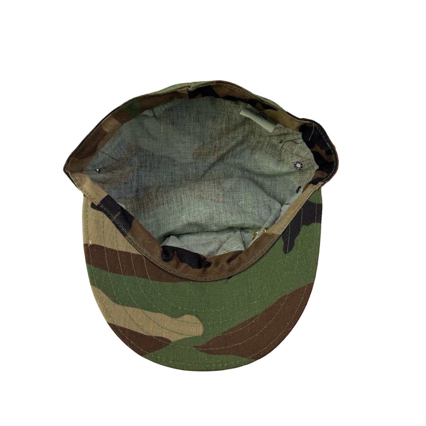 Vintage USMC Marines Woodland Camo Military Issue with General Star Insignia Hat