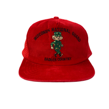 Load image into Gallery viewer, Vintage 80s 90s Wisconsin National Guard Corduroy Hat
