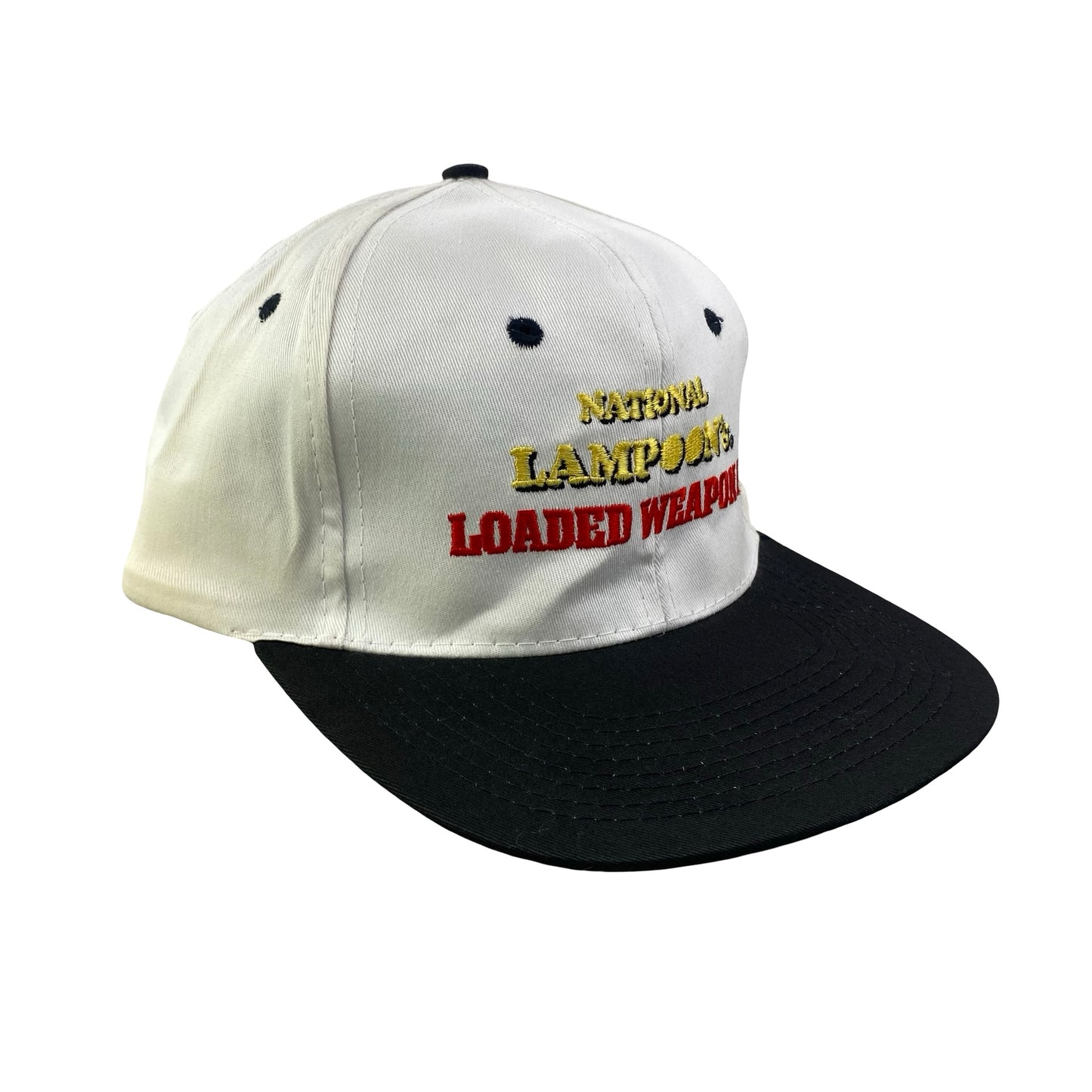 Vintage 90s 1993 National Lampoon’s Loaded Weapon I Movie Promo Hat