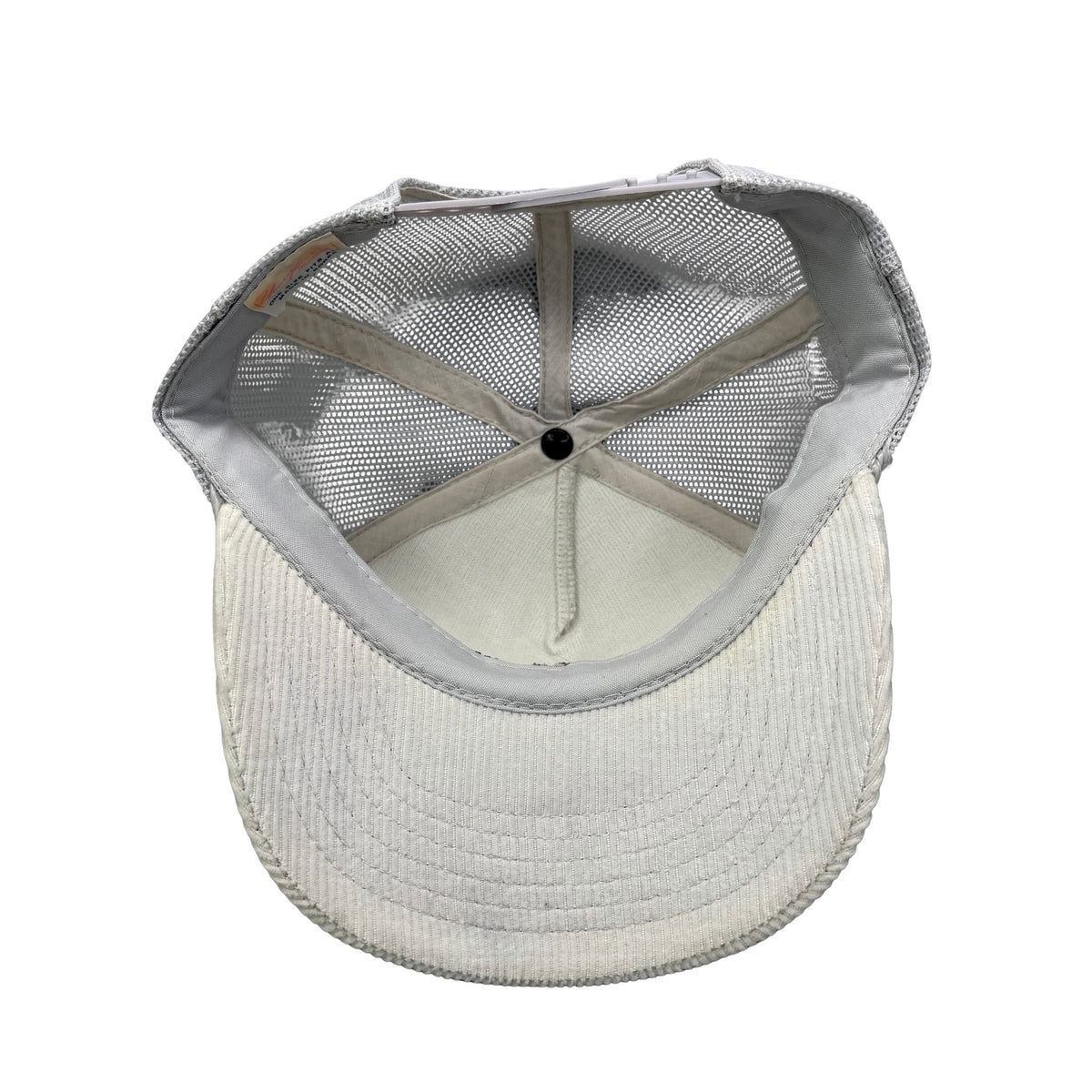 Vintage 90s Nucor Steel Utah Corduroy Trucker Hat