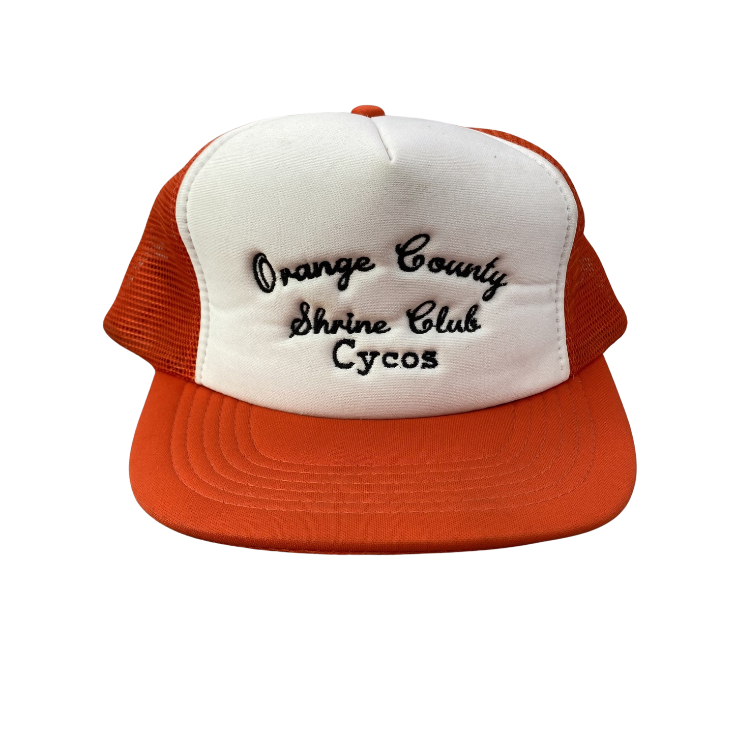 Vintage Orange County Shrine Club Cycos Trucker Hat