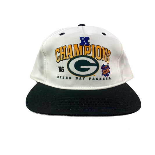 Vintage 1996 Green Bay Packers Champions Hat