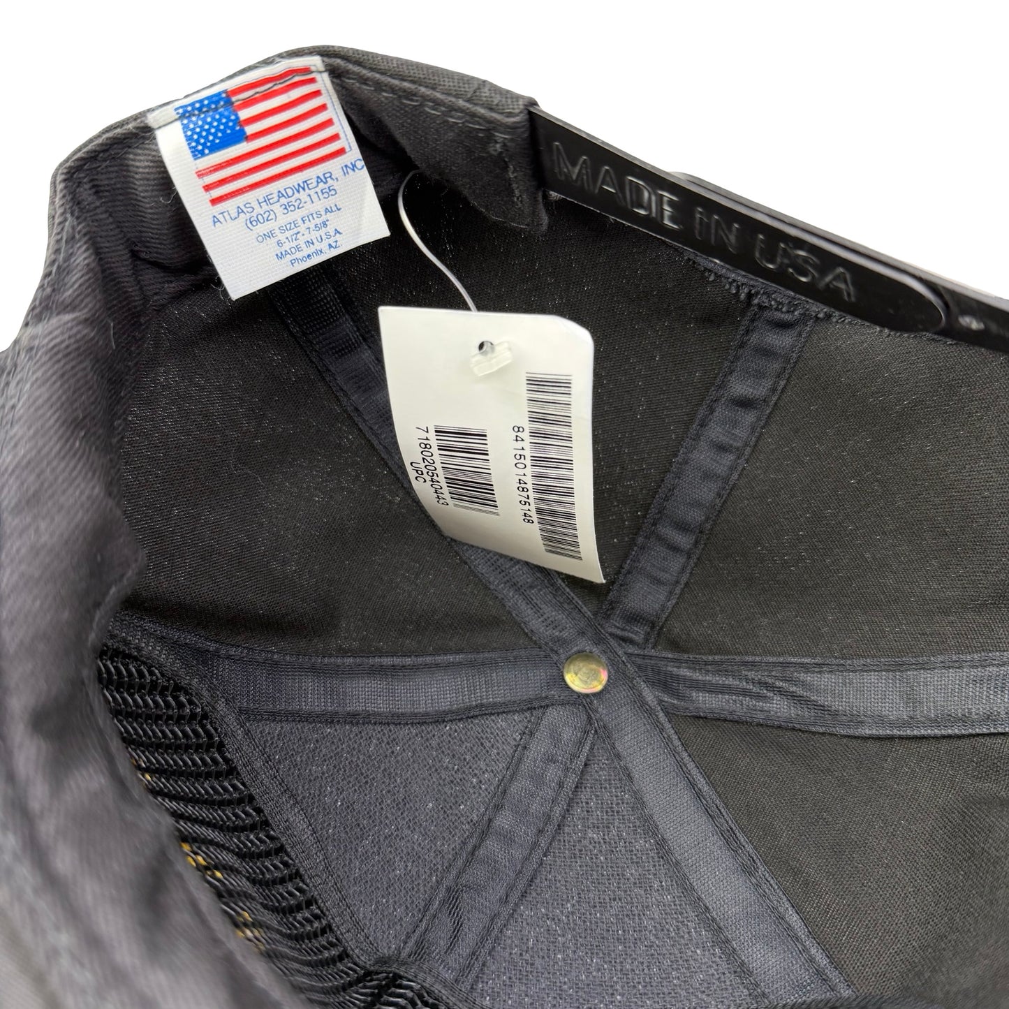 Vintage US Navy Black Hat