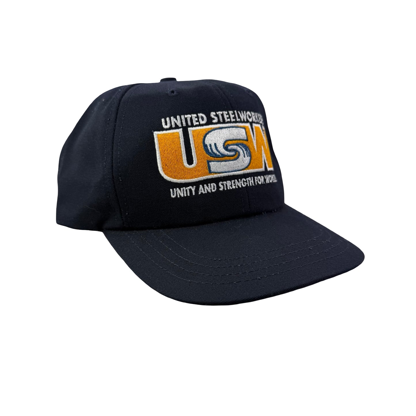 Vintage United Steel Workers USW Union Hat