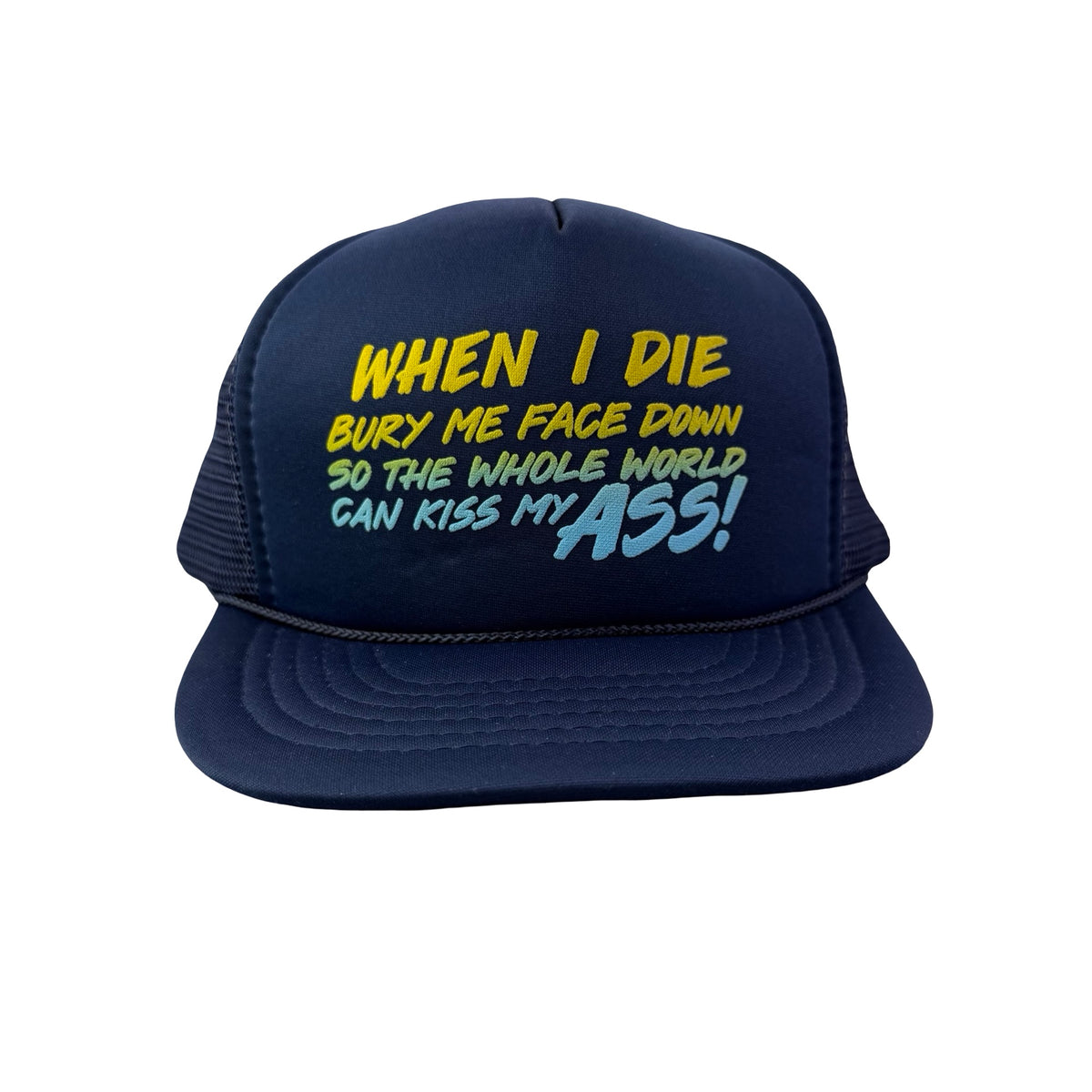 Vintage 90s Adult Funny Trucker Hat