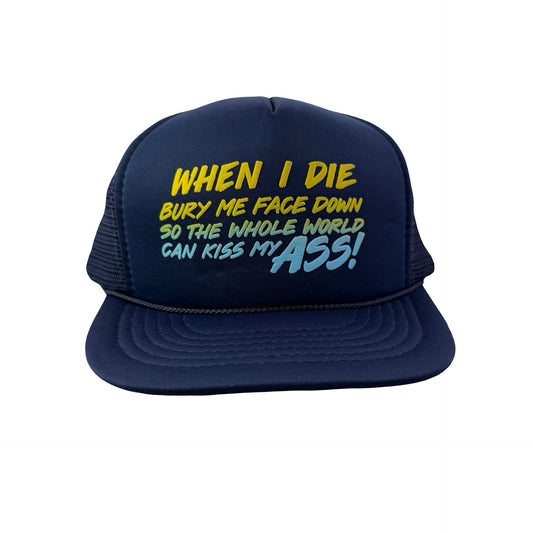 Vintage 90s Adult Funny Trucker Hat