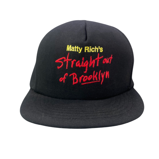 Vintage 90s Matty Rich’s Straight Out Of Brooklyn (1991) Movie Promo Hat