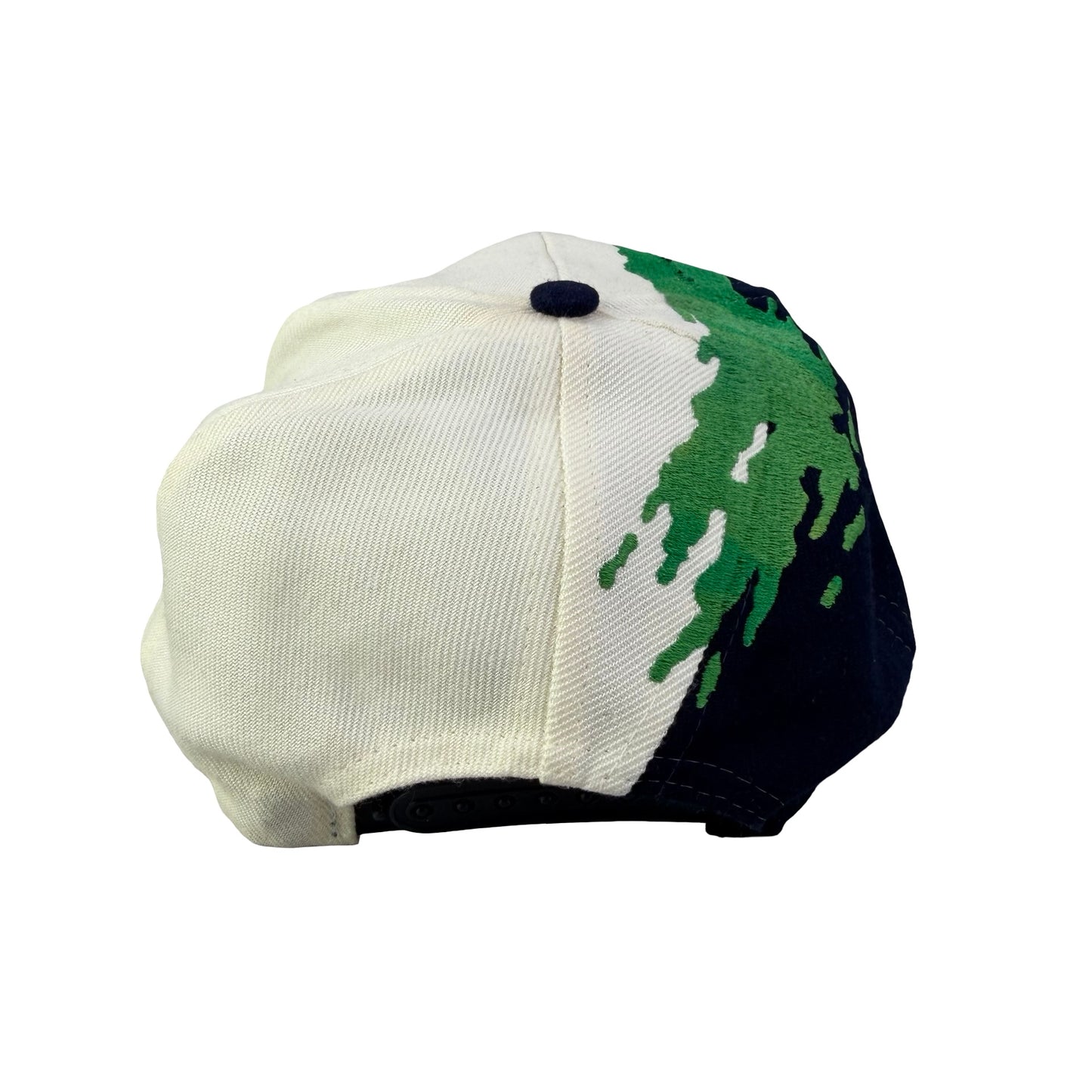 Vintage 90s Notre Dame Fighting Irish College x Logo Athletic Splash Hat