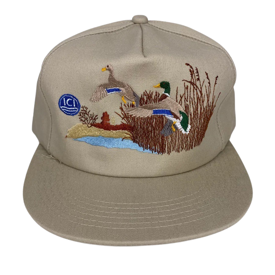 Vintage 90s ICI AG x Mallard - Wild Duck Animal Hat - A