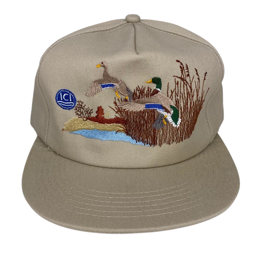 Vintage 90s ICI AG x Mallard - Wild Duck Animal Hat - A