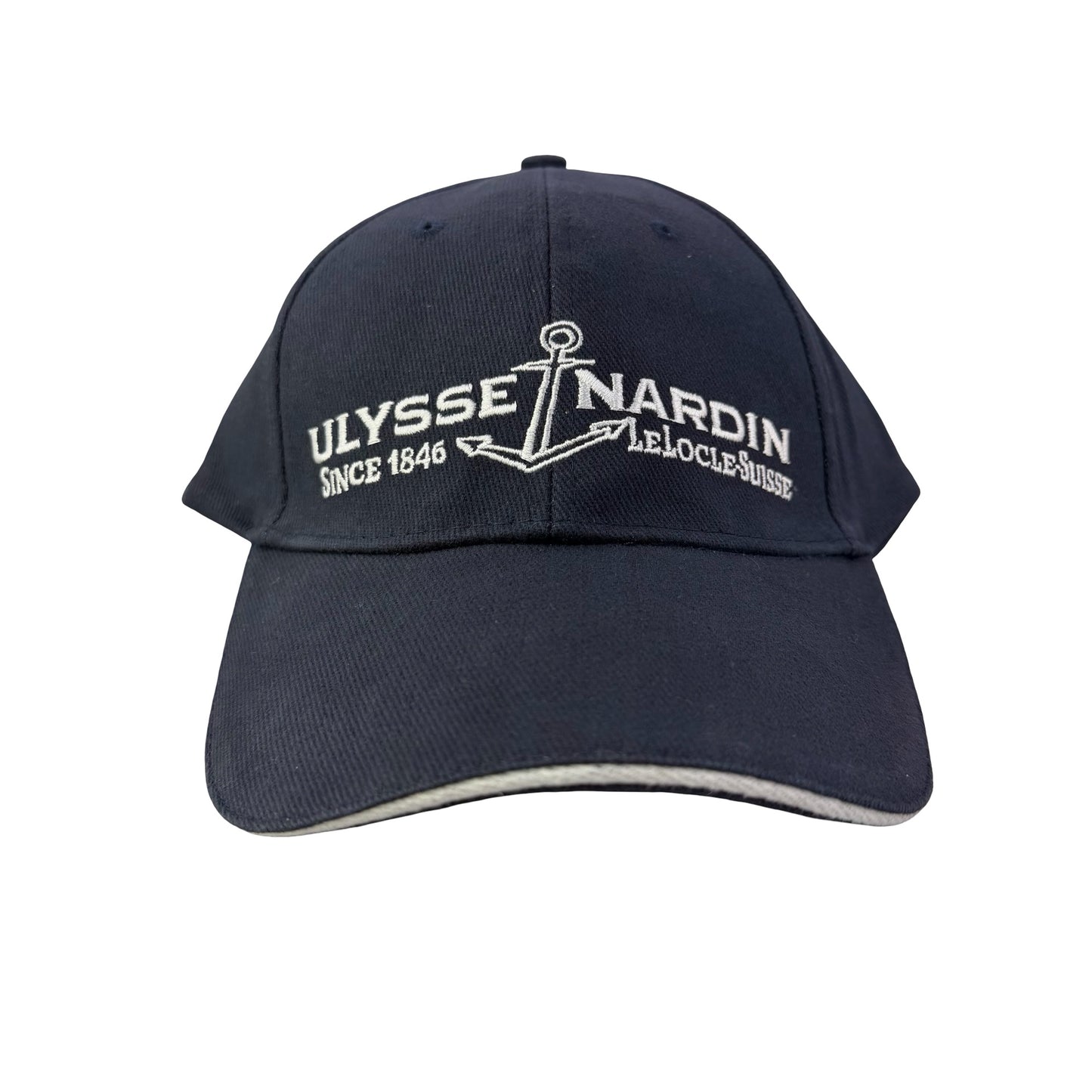 Ulysse Nardin Swiss Watchmaker Nautical Logo Hat - B