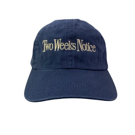 Vintage 2000s 2002 Two Weeks Notice - Hugh Grant Movie Promo Dad Hat (Navy)