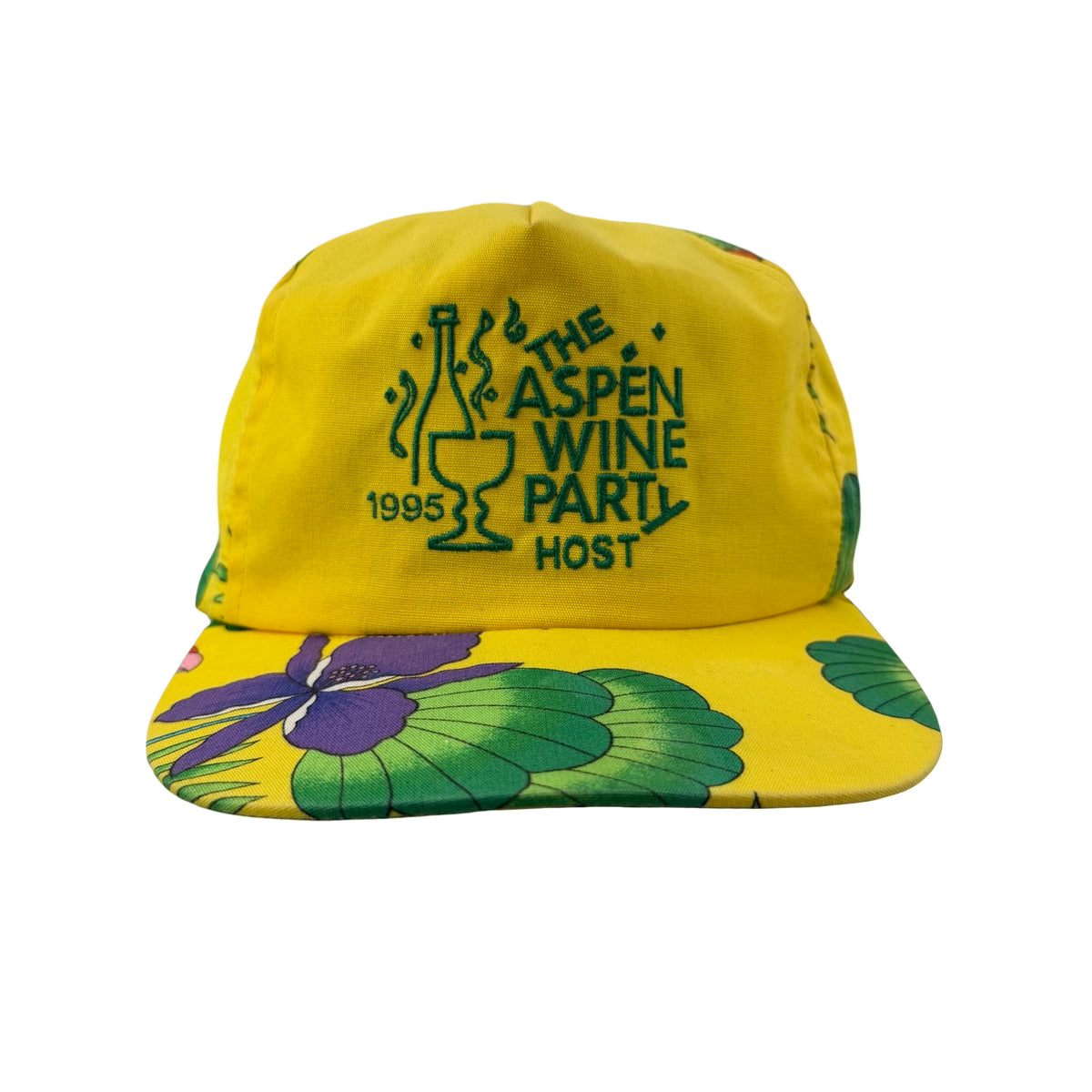 Vintage 90s Aspen Wine Party Hat