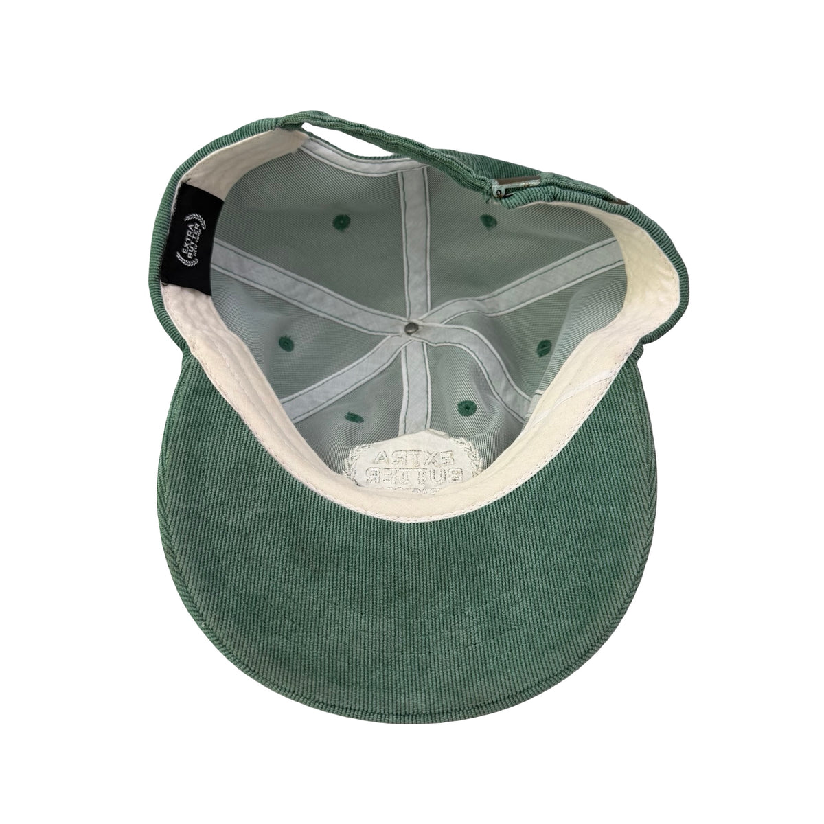Extra Butter New York Green Corduroy Hat