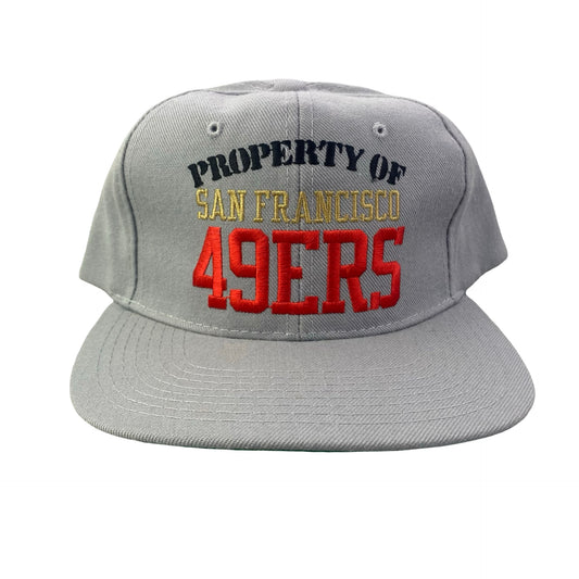 Vintage San Francisco 49ers Property New Era Gray Hat