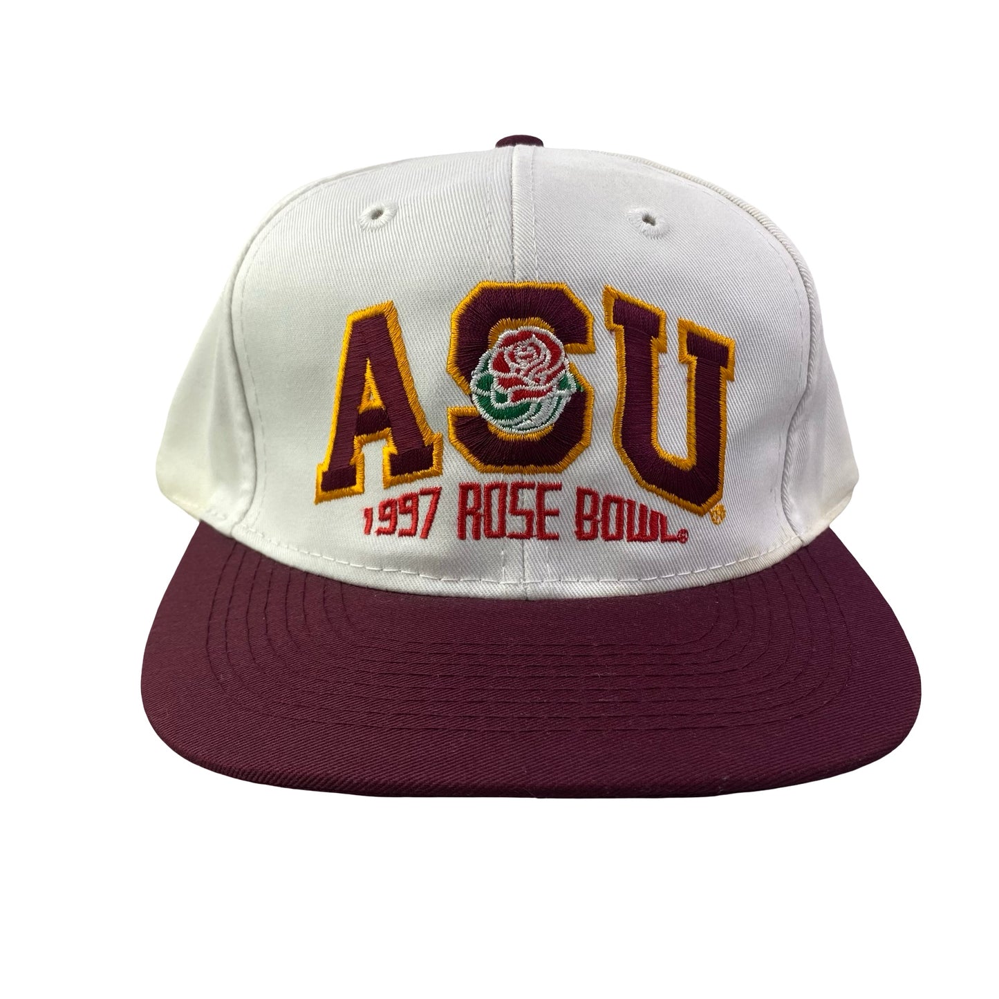 Vintage 90s 1997 Arizona St Sun Devils (ASU) Rose Bowl College Football Hat