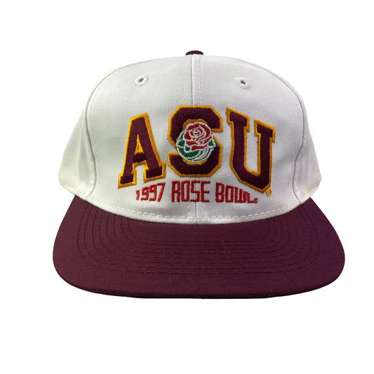 Vintage 90s 1997 Arizona St Sun Devils (ASU) Rose Bowl College Football Hat