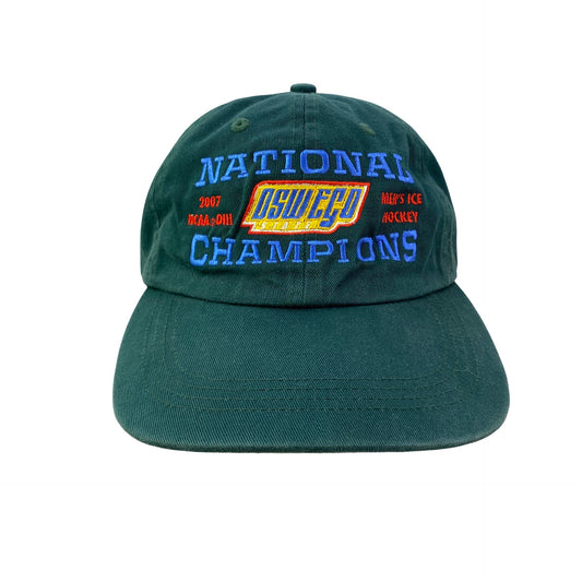 Vintage 2007 Oswego State Men’s College Hockey National Champions Dad Hat
