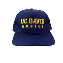 Load image into Gallery viewer, Vintage 90s UC Davis Aggies College Spellout Hat
