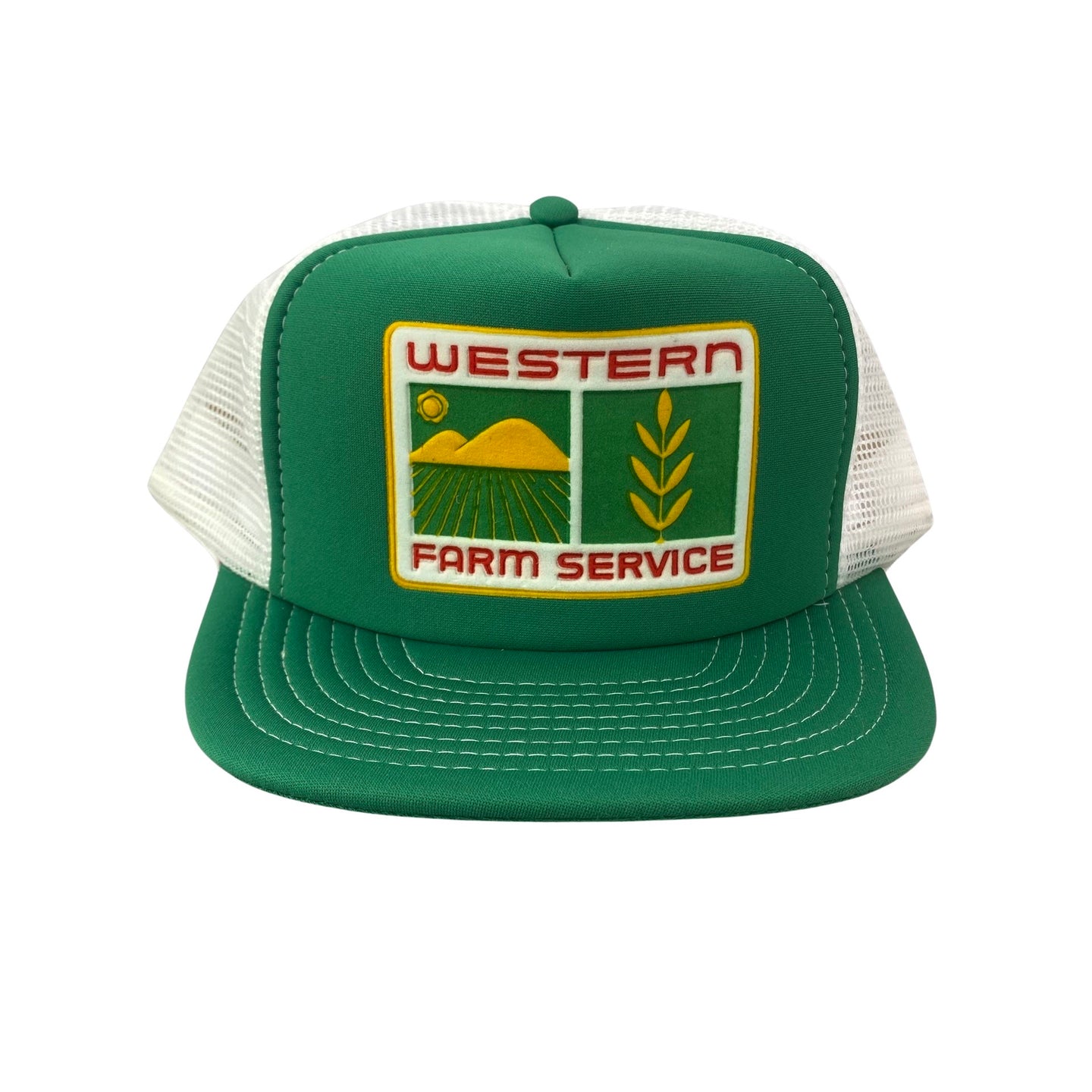 Vintage Western Farm Service Agriculture Farming Farm AG Trucker Hat