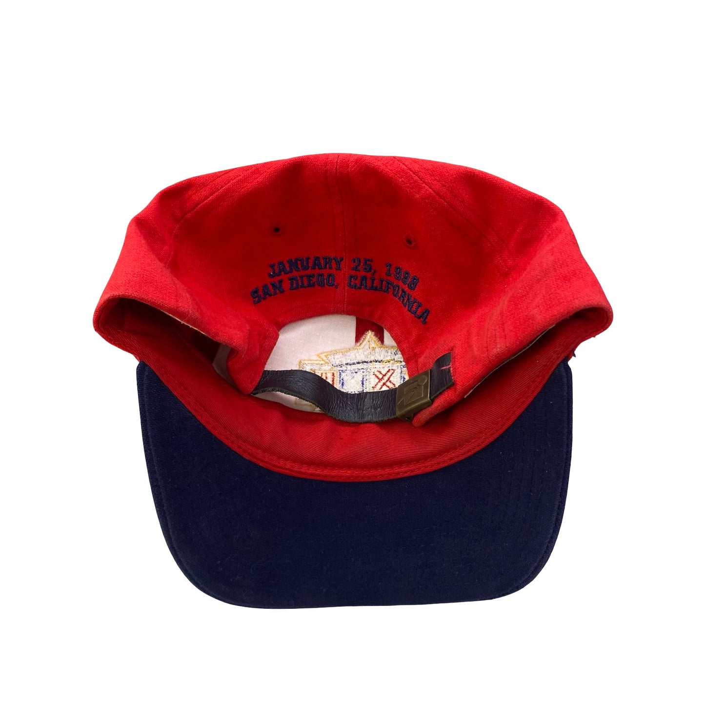 Vintage 90s 1998 San Diego Super Bowl Sports Specialties Strapback Hat