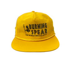 Load image into Gallery viewer, Vintage 90s Burning Spear x The World Should Know - Album Promo Hat
