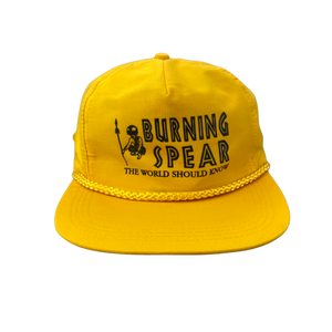 Vintage 90s Burning Spear x The World Should Know - Album Promo Hat