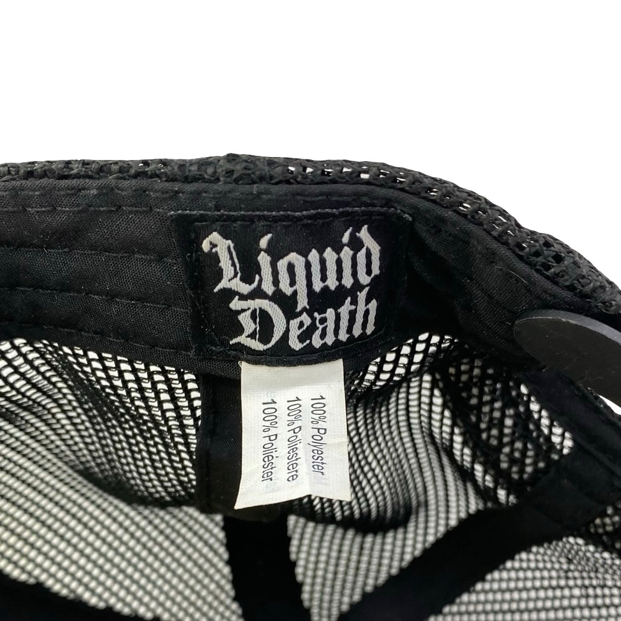 Liquid Death Promo Trucker Hat