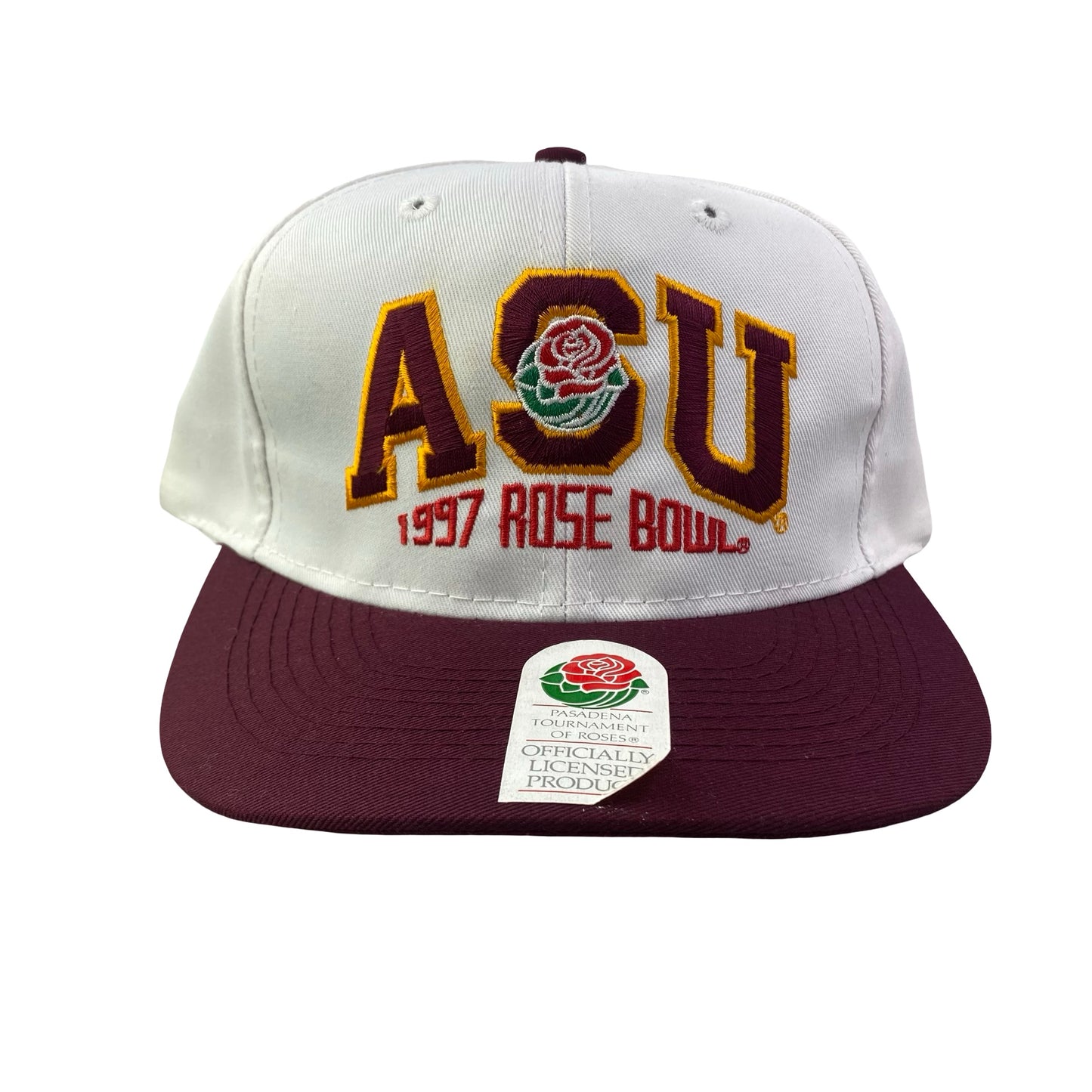 Vintage 90s 1997 Arizona St Sun Devils (ASU) Rose Bowl College Football Hat