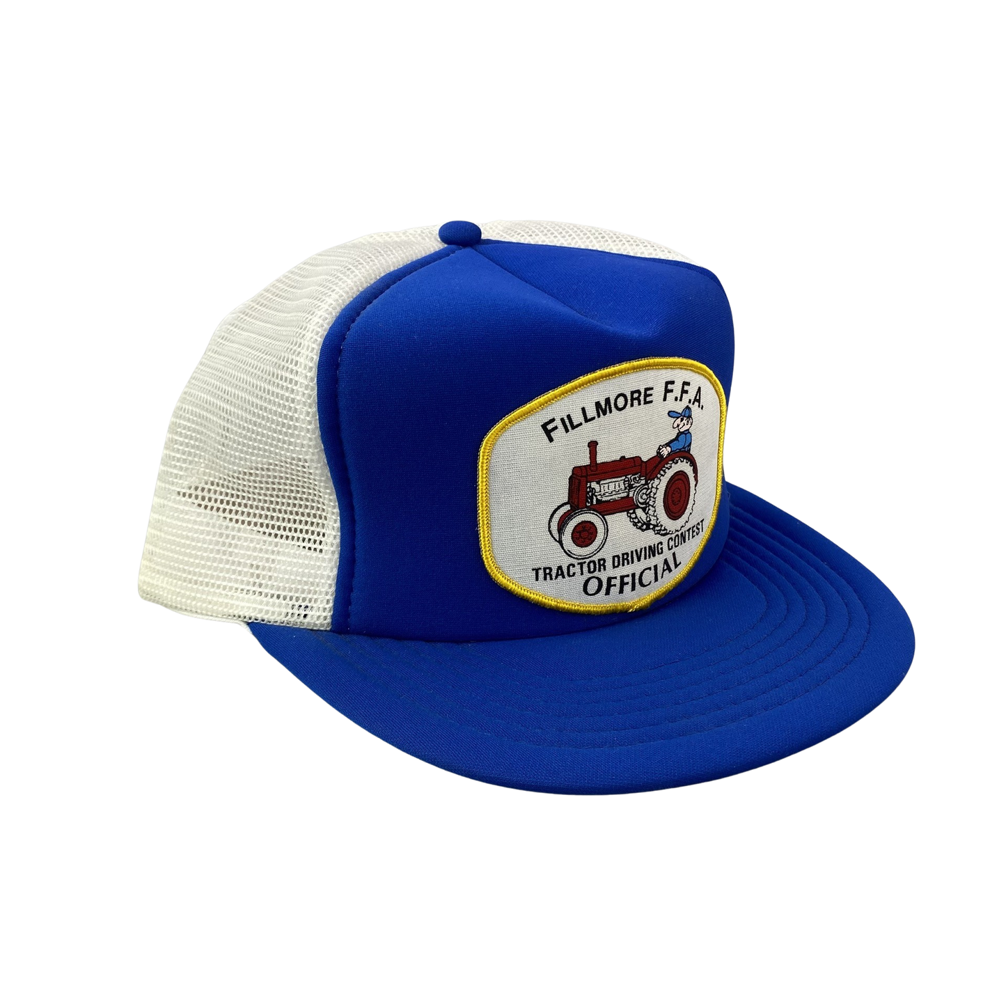 Vintage Trucker Hat - Fillmore FFA Tractor Driving Contest Official / Fillmore, California