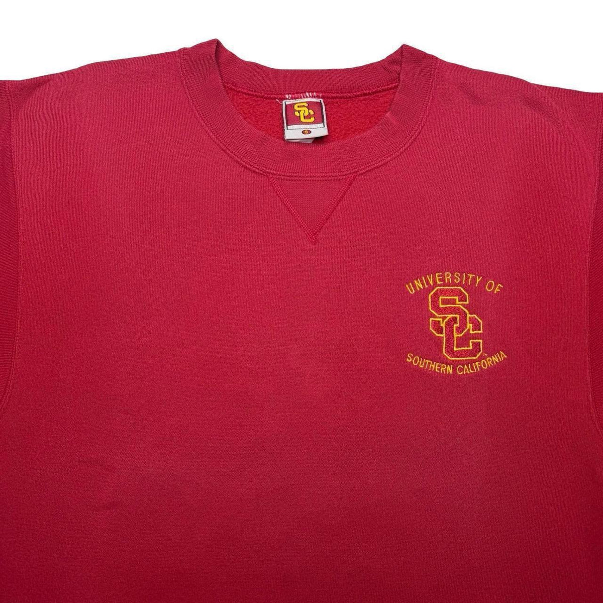 Vintage 2000s USC Trojans college sweater & sweatpants set SMALL