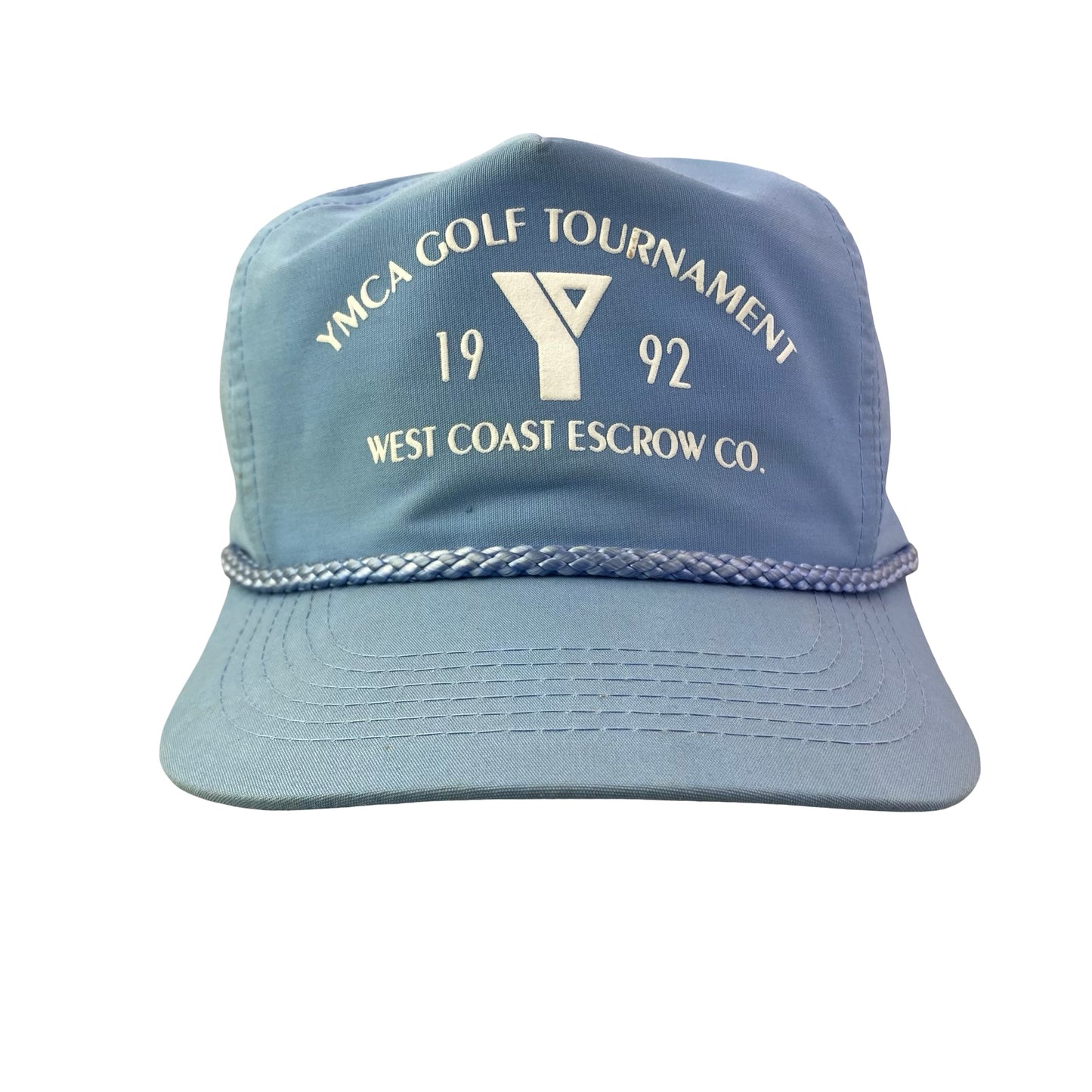 Vintage 90s 1992 YMCA Golf Tournament Golfing Hat