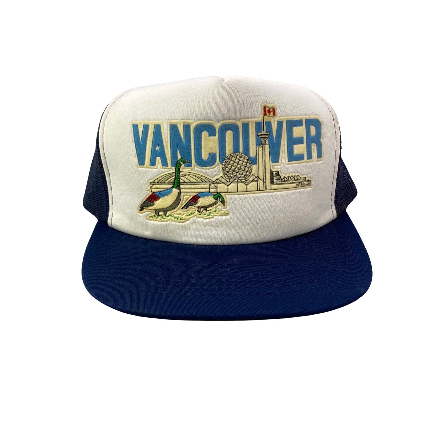 Vintage 90s Vancouver Canada Trucker Hat