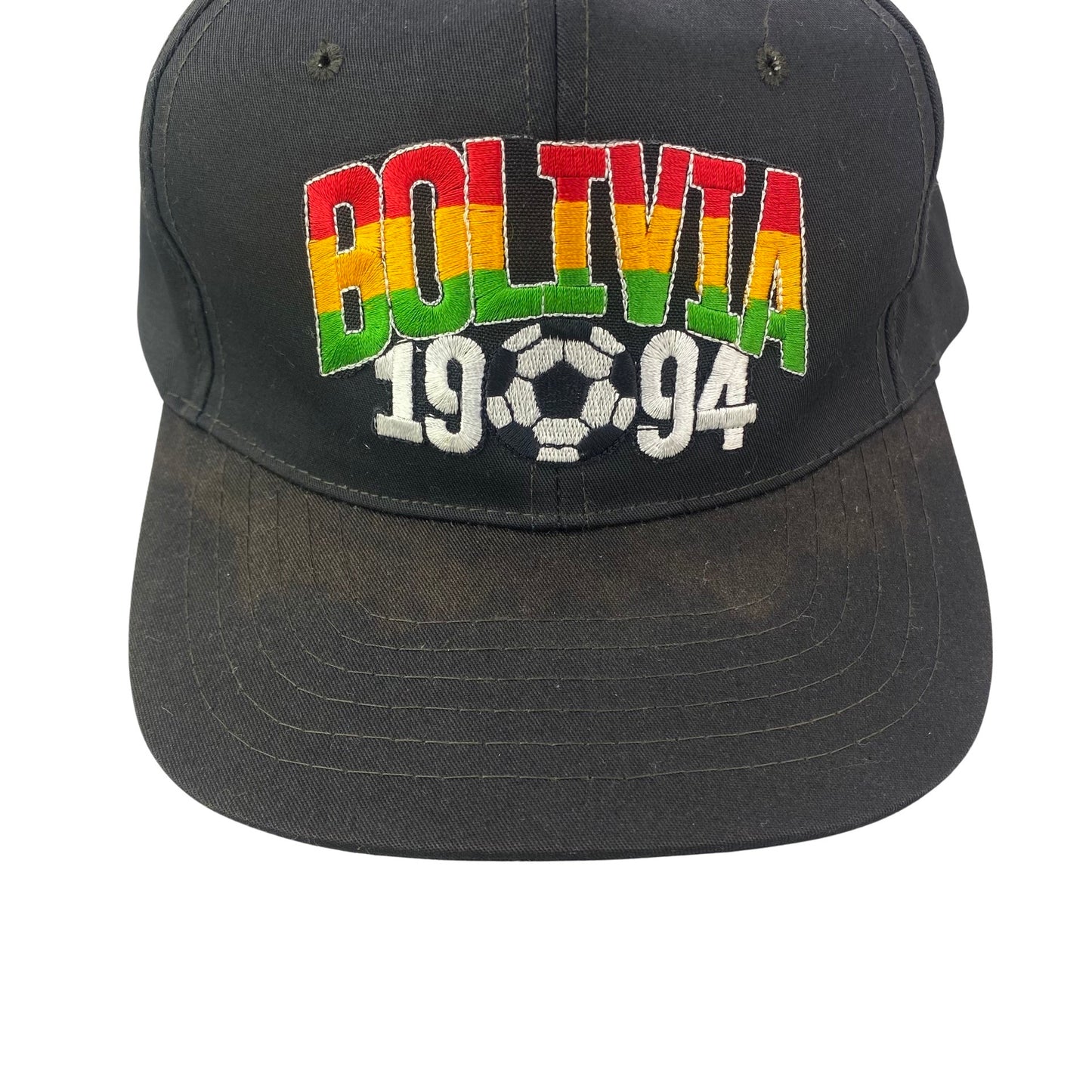 Vintage 90s Bolivia World Cup Soccer Hat