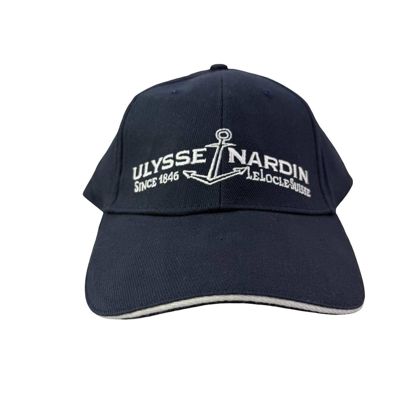Ulysse Nardin Swiss Watchmaker Nautical Logo Hat - C