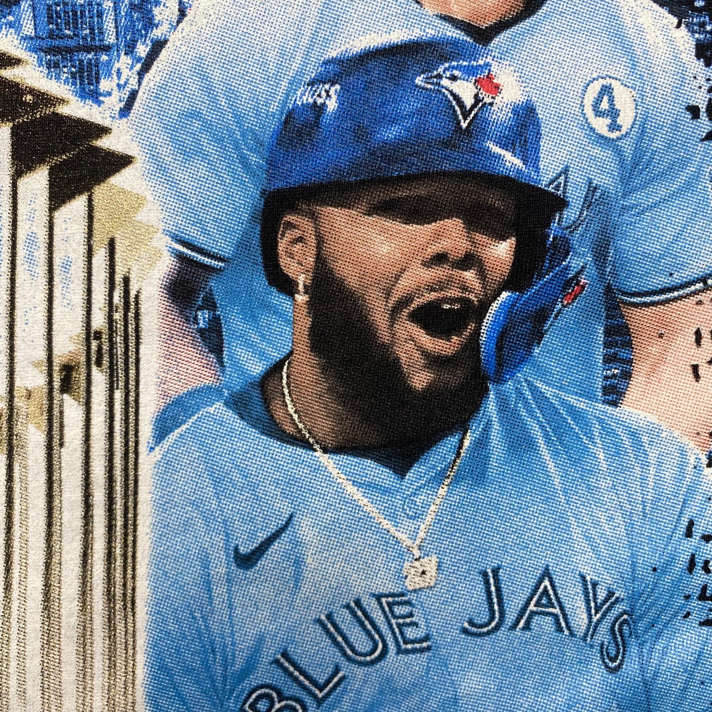 2025 World Series x LA Los Angeles Dodgers vs Toronto Blue Jays baseball shirt - XL