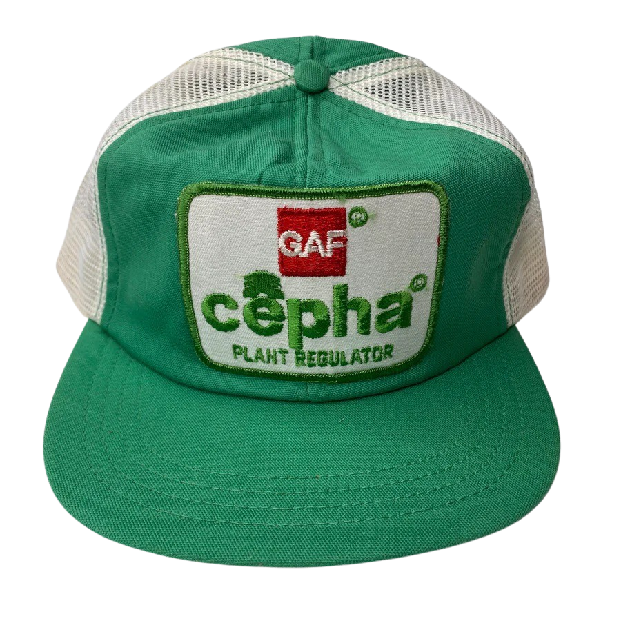 Vintage 70s GAF Cepha Plant Regulator AG Hat