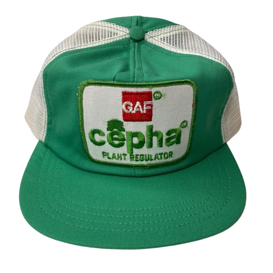 Vintage 70s GAF Cepha Plant Regulator AG Hat