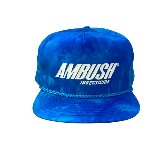 Vintage 90s Cord Rope Hat - Ambush Insecticide