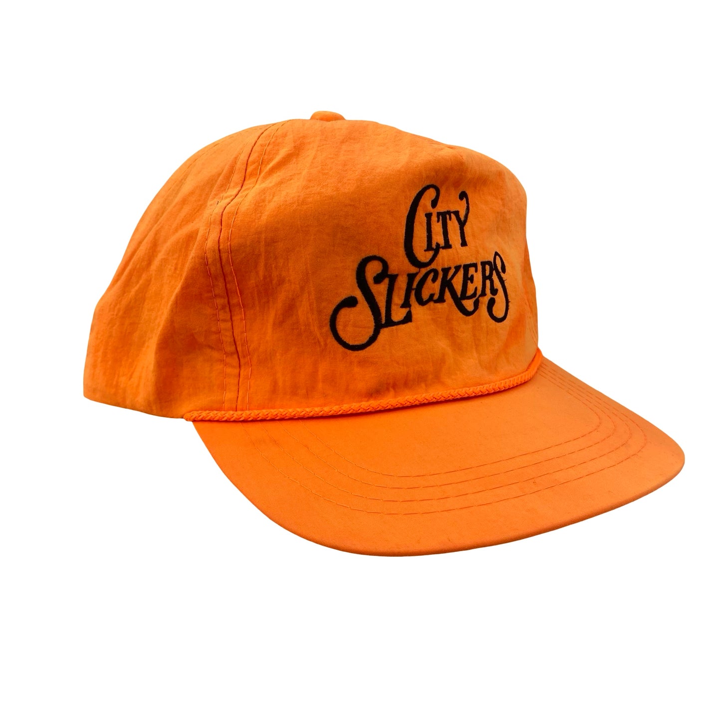 Vintage 90s City Slickers Nylon Cord Rope Hat