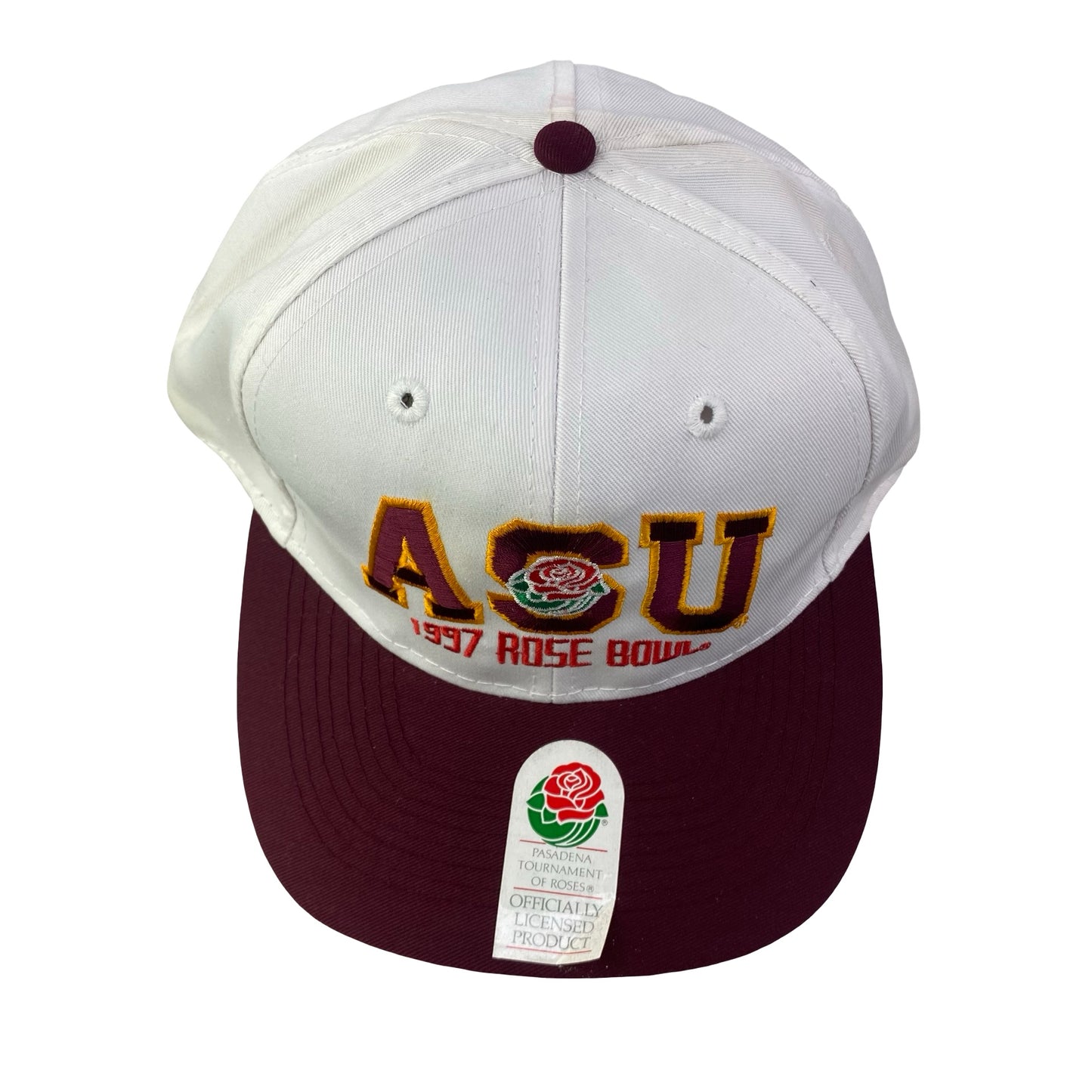 Vintage 90s 1997 Arizona St Sun Devils (ASU) Rose Bowl College Football Hat